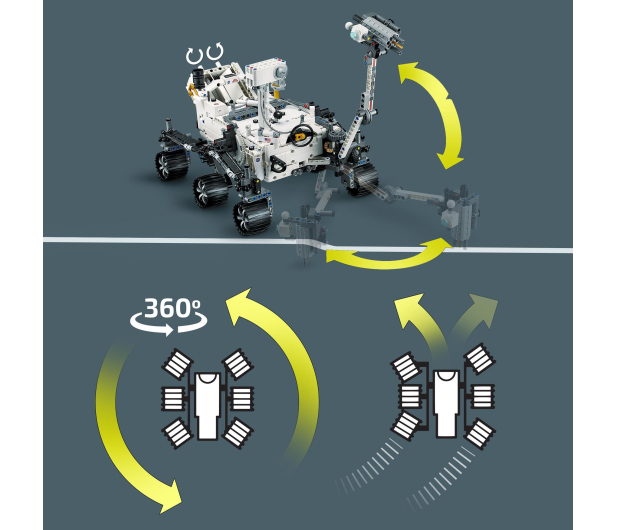 LEGO Technic 42158 NASA Mars Rover Perseverance - 1144402 - zdjęcie 11